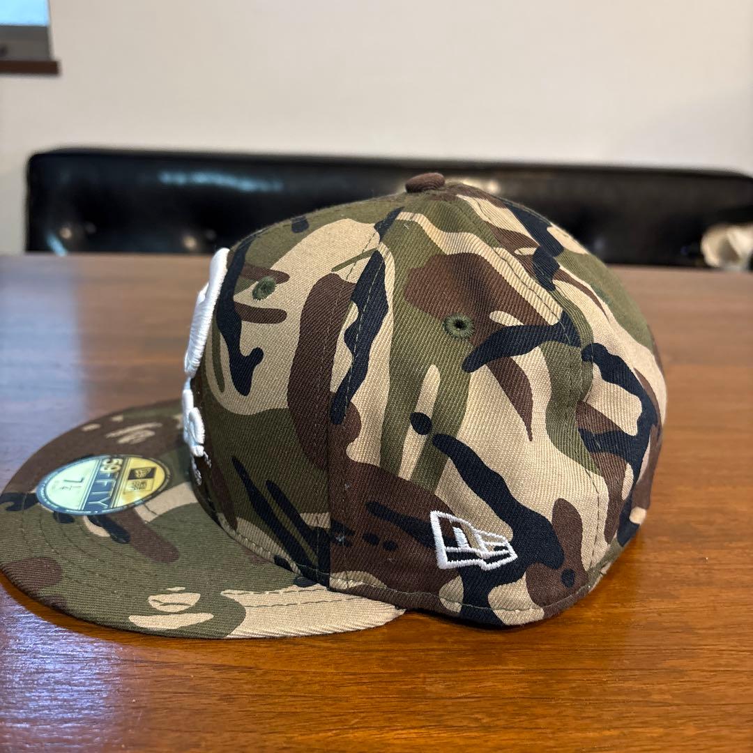 Aape 59FIFTY キャップ 迷彩 7 1/4 - メルカリ