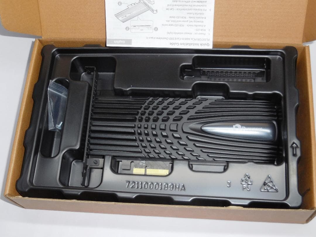 内蔵型SSD PLEXTOR M.2 NVME SSD 1.0TB PCIe 4.0x4