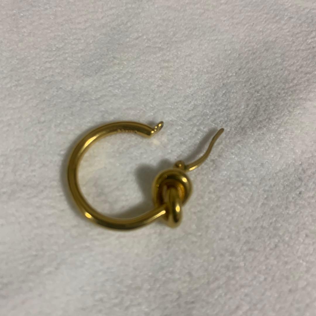 CELINE ノットスモールフープピアス(片耳) - メルカリ