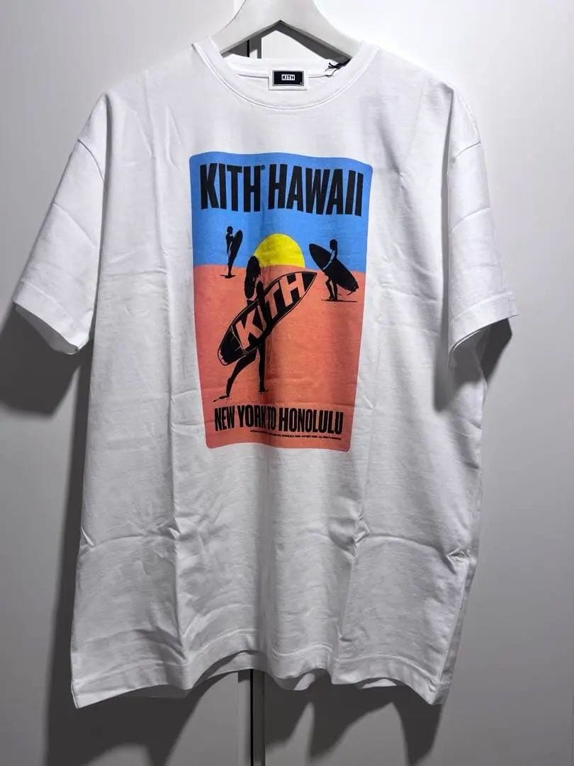 限定！新品未使用】ハワイ限定デザイン☆ KITH Tシャツ(Mサイズ
