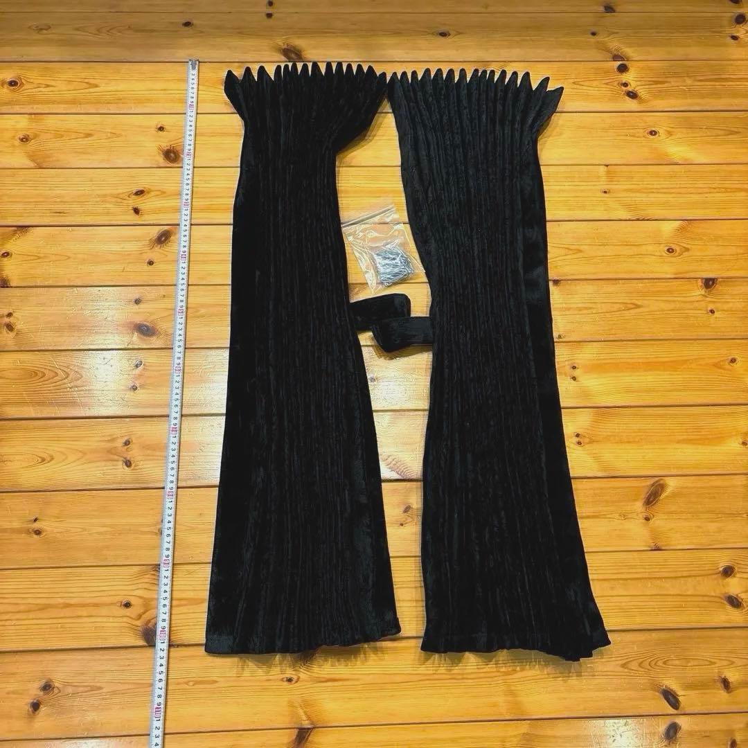 金華山 チンチラ カーテン ブラック - メルカリ