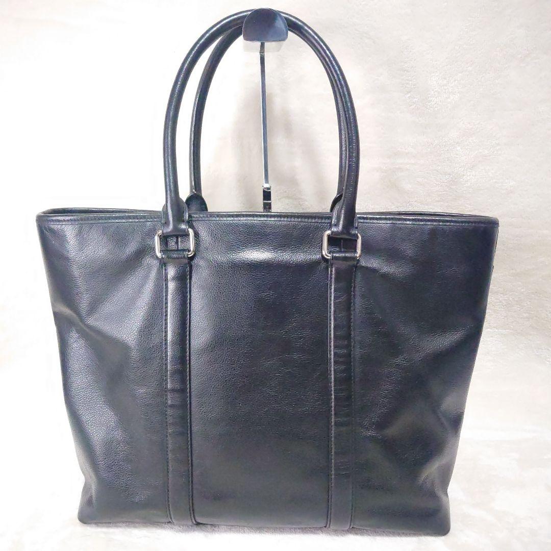 美品】コーチ トートバッグ メトロポリタン 2way 大容量 A4収納可能 黒