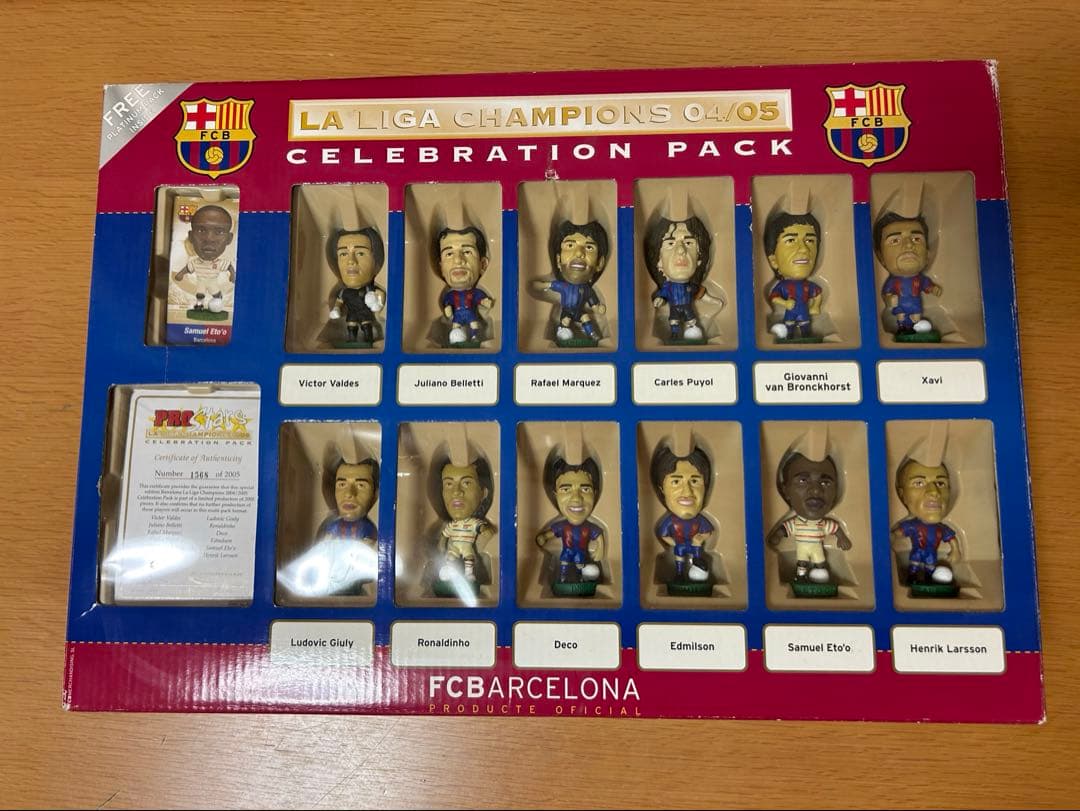 FCバルセロナ コリンシアン　セレブレーションパック 2004-2005 コリンシアン FCバルセロナ セレブレーションパック 2004-2005シーズン