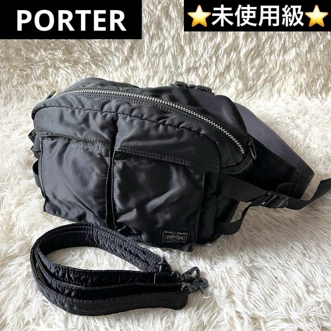 ⭐️未使用級⭐️　PORTER　TANKER　ボディバッグ　ウエストバッグ　黒 TANKER(タンカー) WAIST BAG | 吉田カバンホームページ | YOSHIDA & Co.