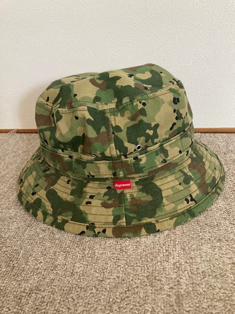 Supreme 迷彩 バケットハット - メルカリ