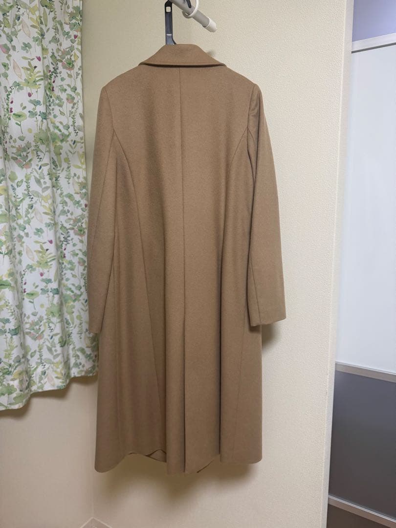 最高級カシミヤ100%】ランバンオンブルー ロングコート クリーニング済