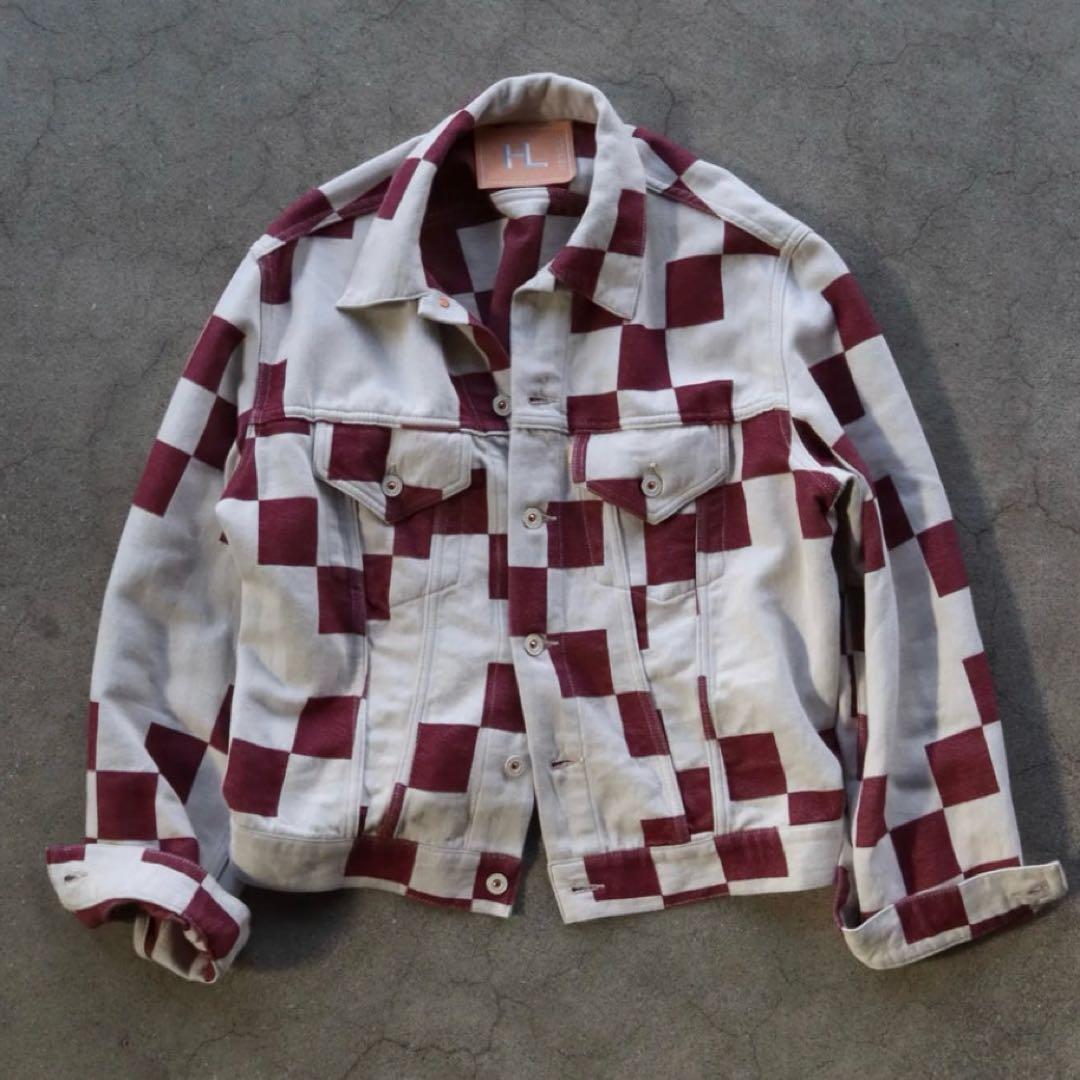 HERILL HL Check Jacket ジャケット【値下げしました】 HERILL HL Check Jacket ジャケット〘 値下げしました〙