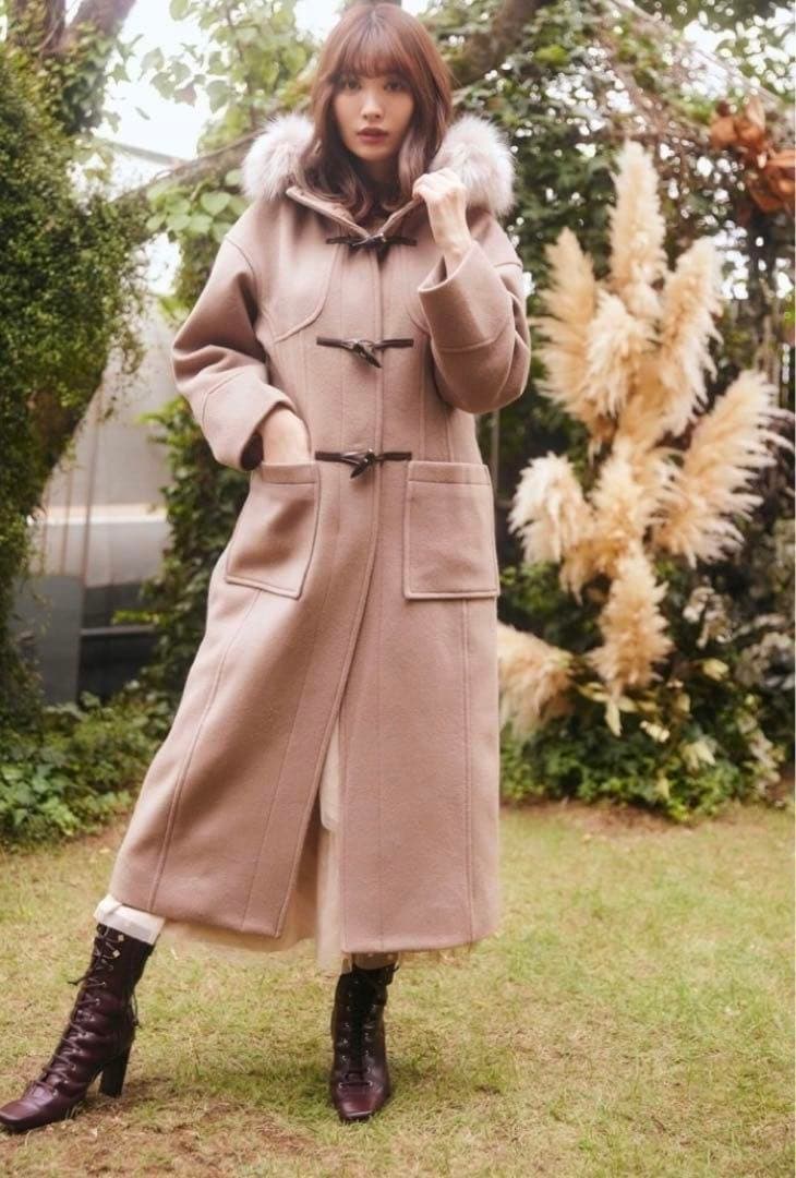 高価ファッション - herlipto Faux Fur Hoodie Duffle Coat B98105825