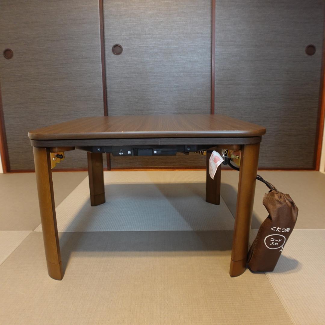 一人用こたつ フラットヒーター リバーシブルこたつ布団付き　レッド＆ブラウン 楽天市場】こたつ フラットヒーター セットの通販