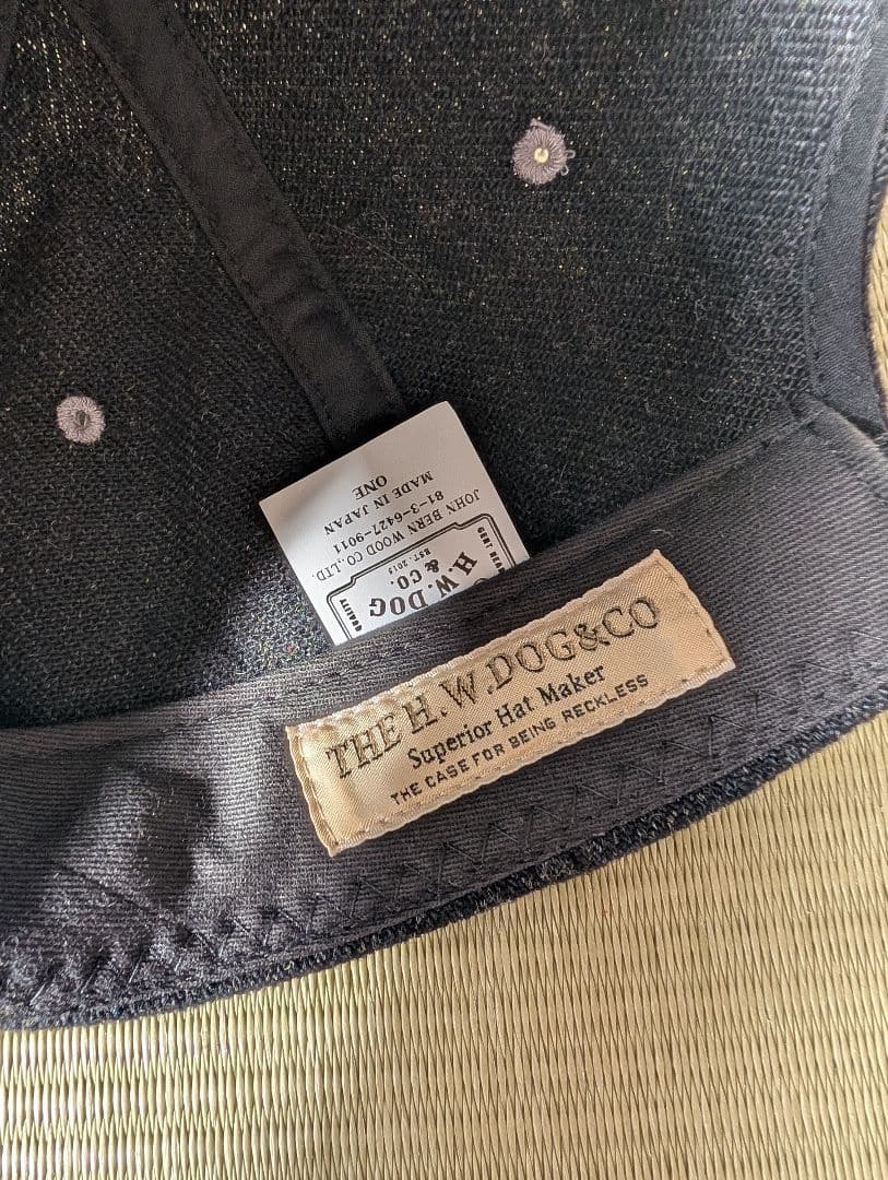 美品THE H.W.DOG キャップ