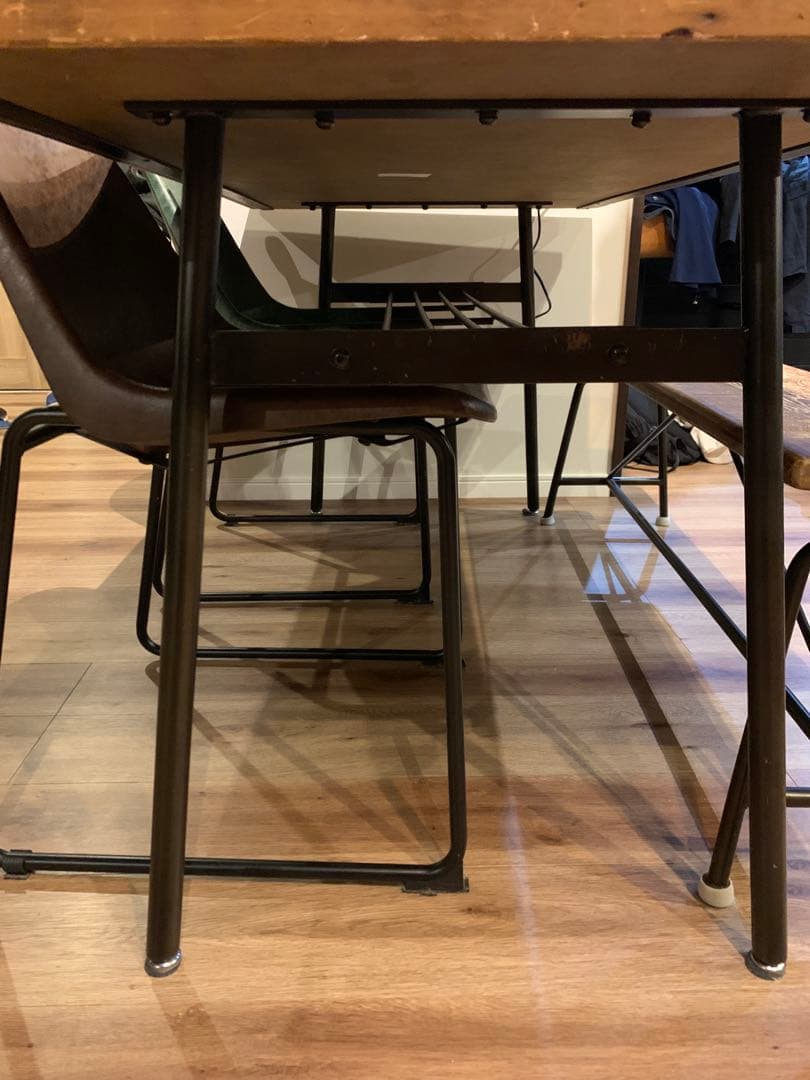 ノ*。様 ※椅子は別途購入 クラッシュゲート ダイニングテーブル クッパ