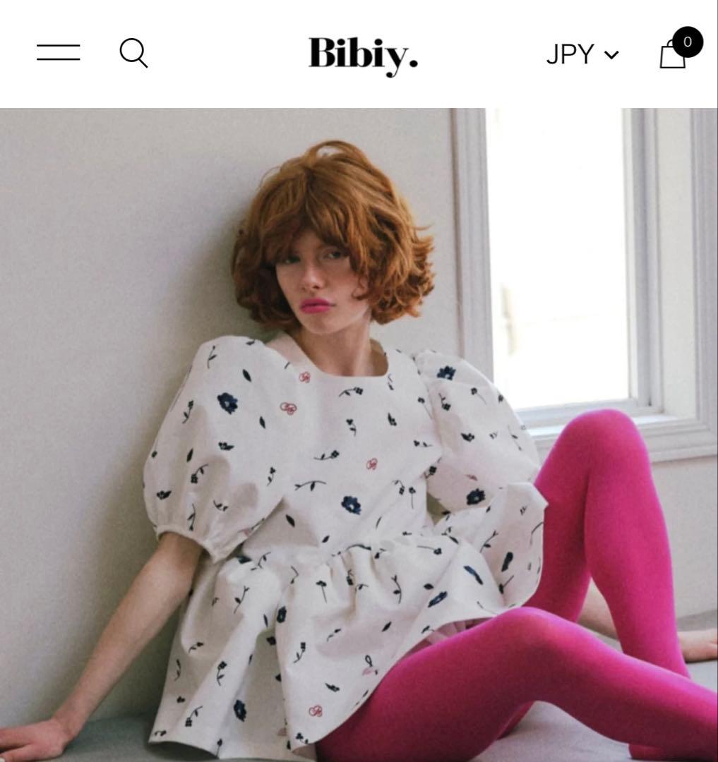 Bibiy ビビィ B. BLOOMY BLOUSE 花柄ブラウス