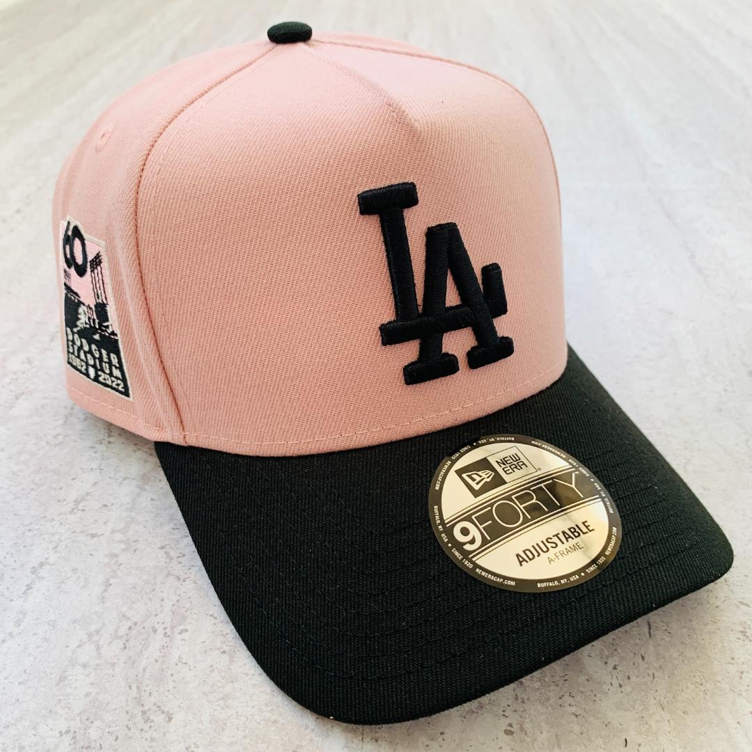海外限定！ LA ニューエラ キャップ ドジャースピンク ツートン - メルカリ