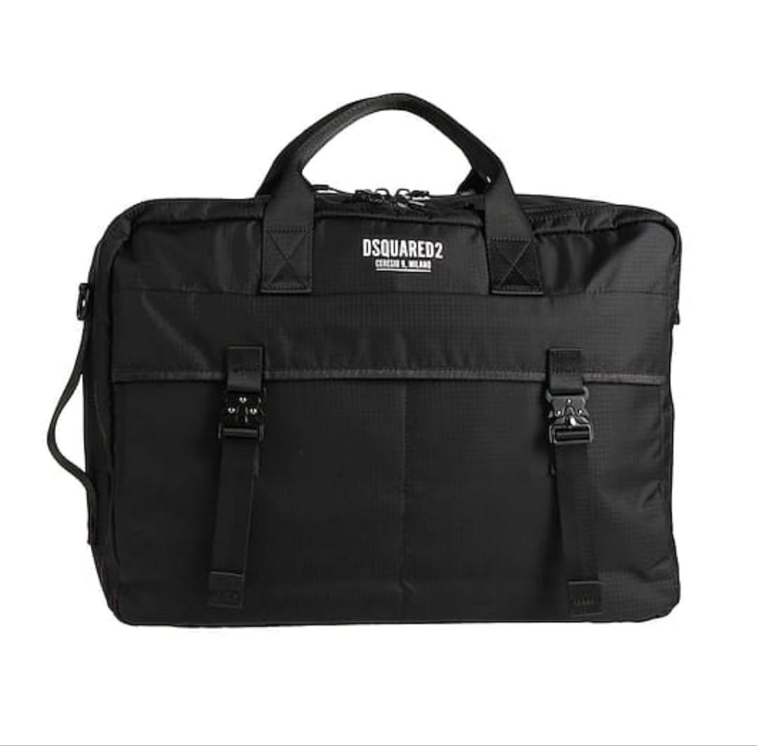 新品未使用・3WAY】DSQUARED2 ロゴバッグ ブラック リュック可 - メルカリ