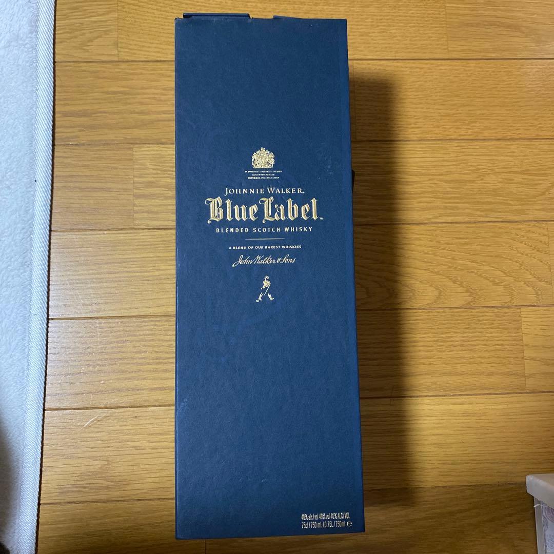 未開栓ジョニーウォーカー ブルーラベル750ml - メルカリ