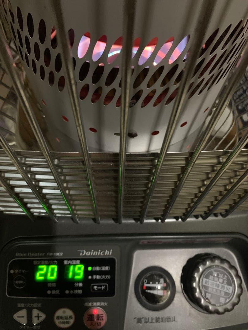 ダイニチ ブルーヒーター FM-10C2（H) 22年 ⭐︎美品⭐︎送料無料置き台付 楽天市場】FM-10C2 ダイニチ DAINICH 業務用石油ストーブ FMシリーズ