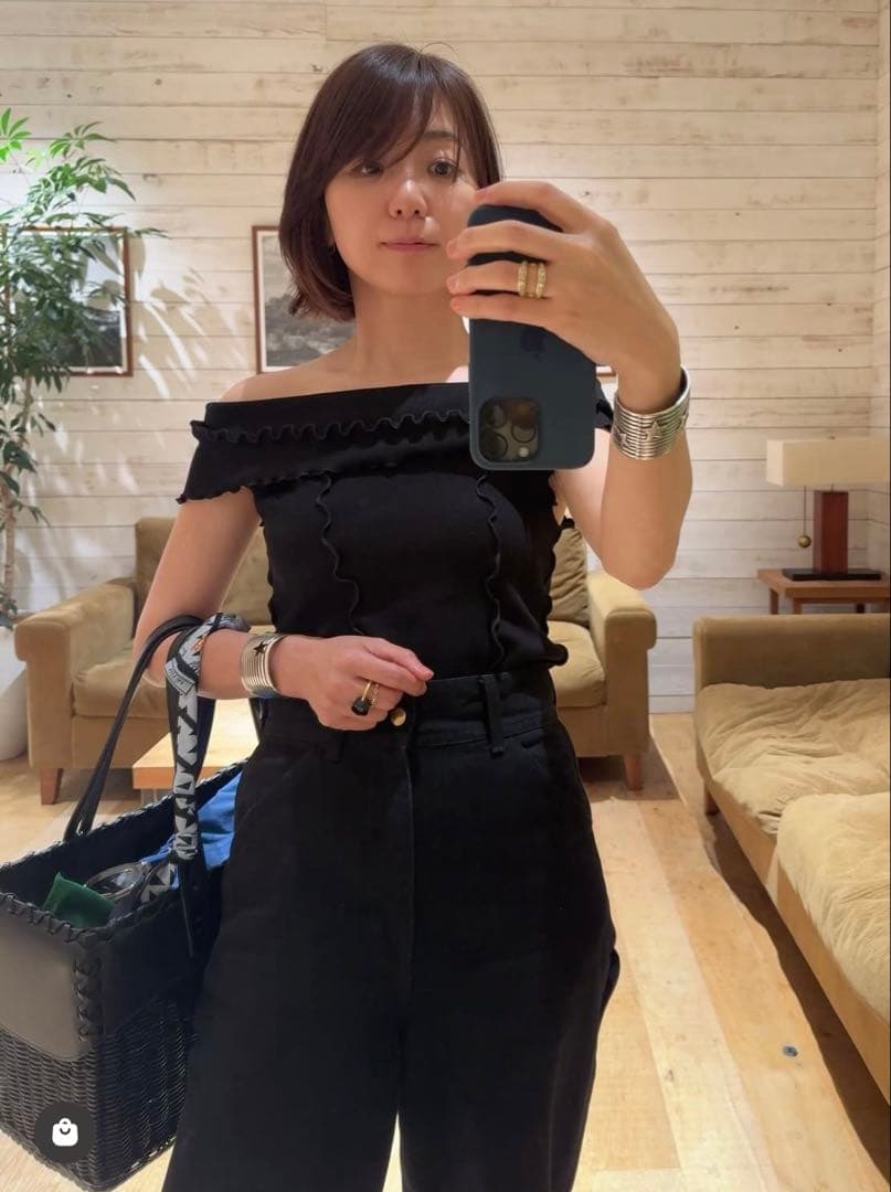 ロンハーマン別注 Sherris シェリス オフショルダートップス - メルカリ