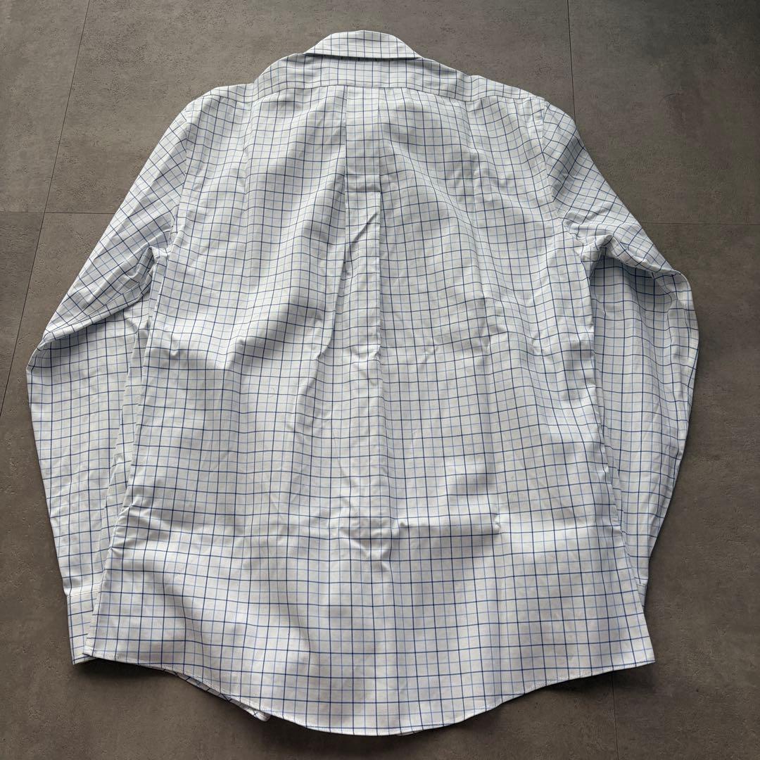 Brooks Brothers チェック柄 ボタンダウンシャツ ノンアイロン - メルカリ