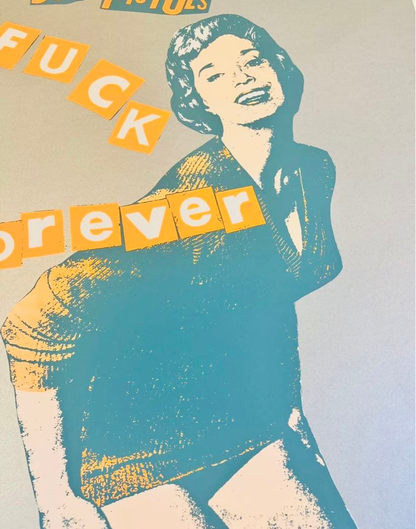 JAMIE REID ジェイミーリード シルクスクリーン kaws アンカバ - メルカリ