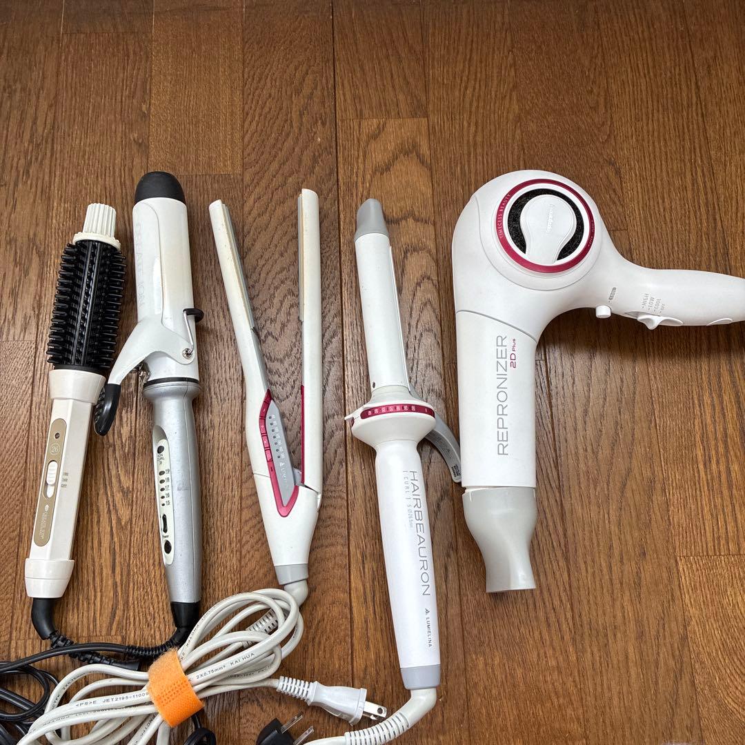 LUMILINA ドライヤー・カール・アイロン　おまとめ５点 女髪プレート® カールアイロン – Lupilina official