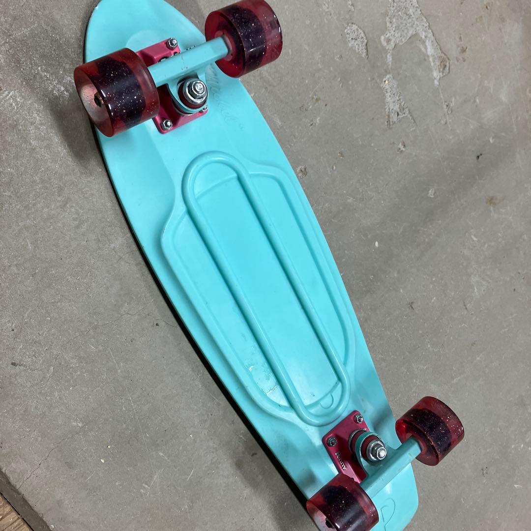 Penny 27inch レアカラー 水色×ピンク - スケートボードどこで 買える か