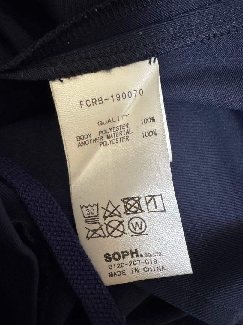 F.C.Real Bristol ベンチレーション チノ パンツ M ネイビー