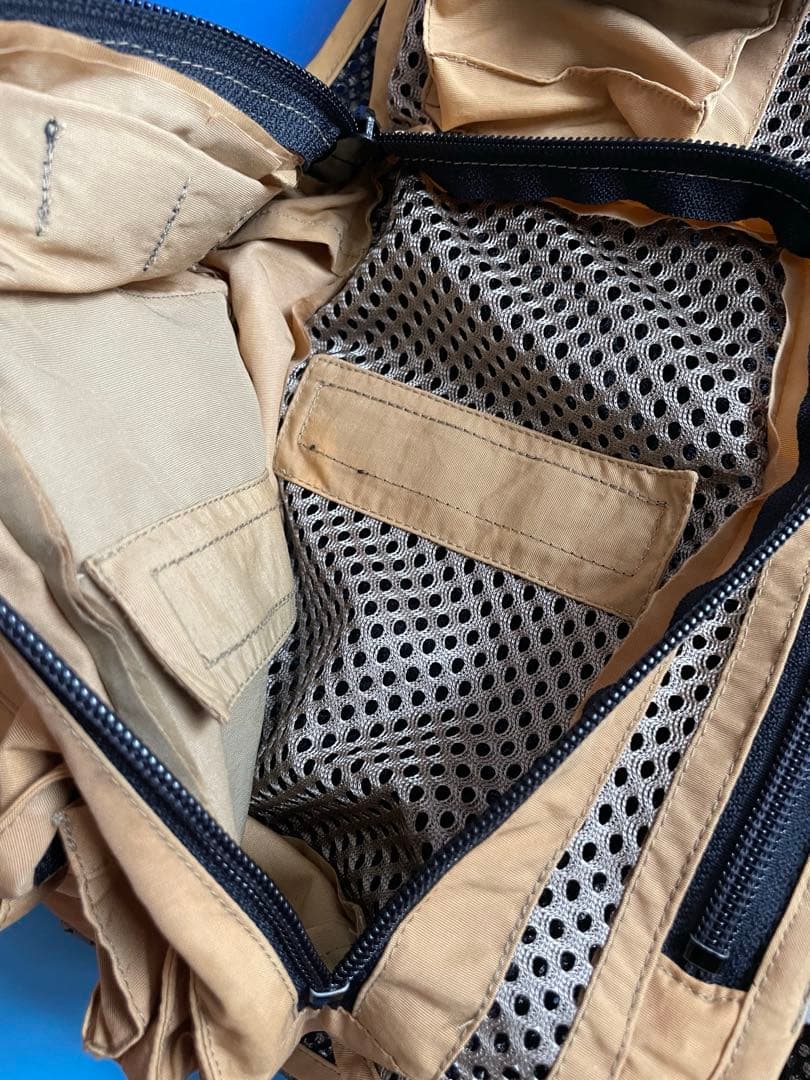 リバーガイド】 アップライト・メッシュ 90s フライフィッシングベスト