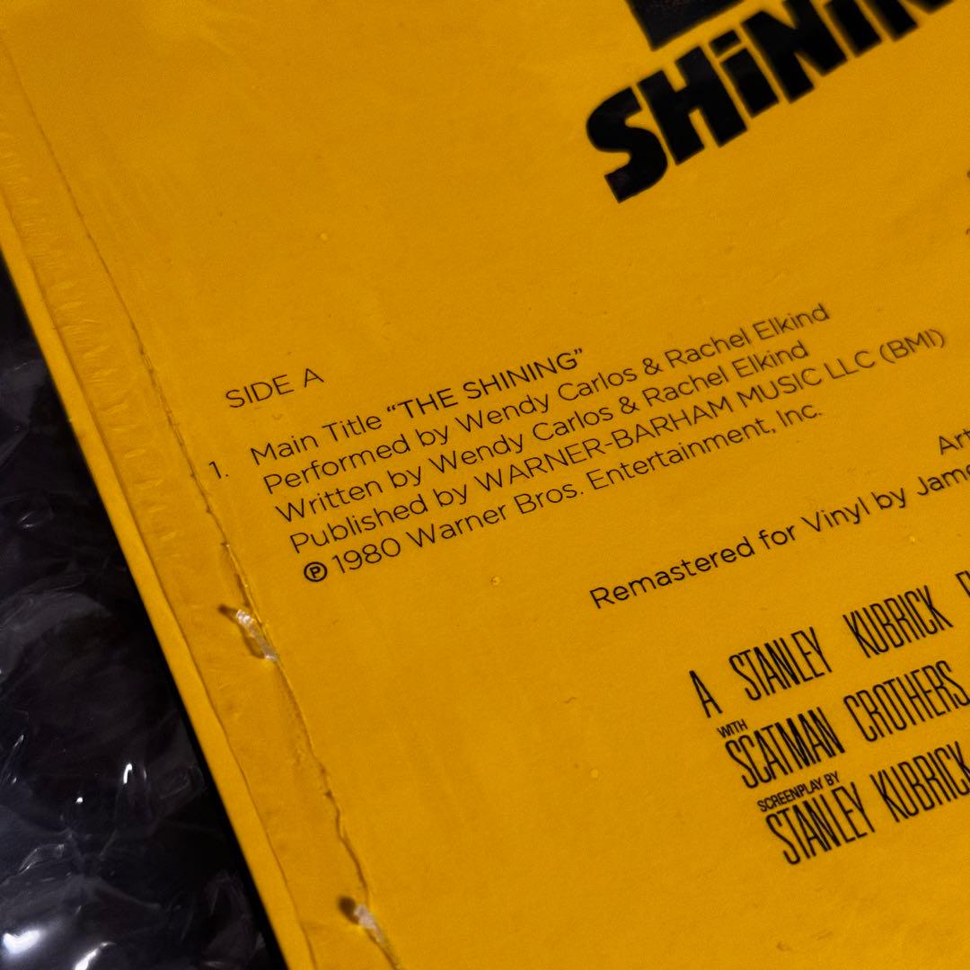 SHINING シャイニング (映画) サウンドトラック 7インチ レコード