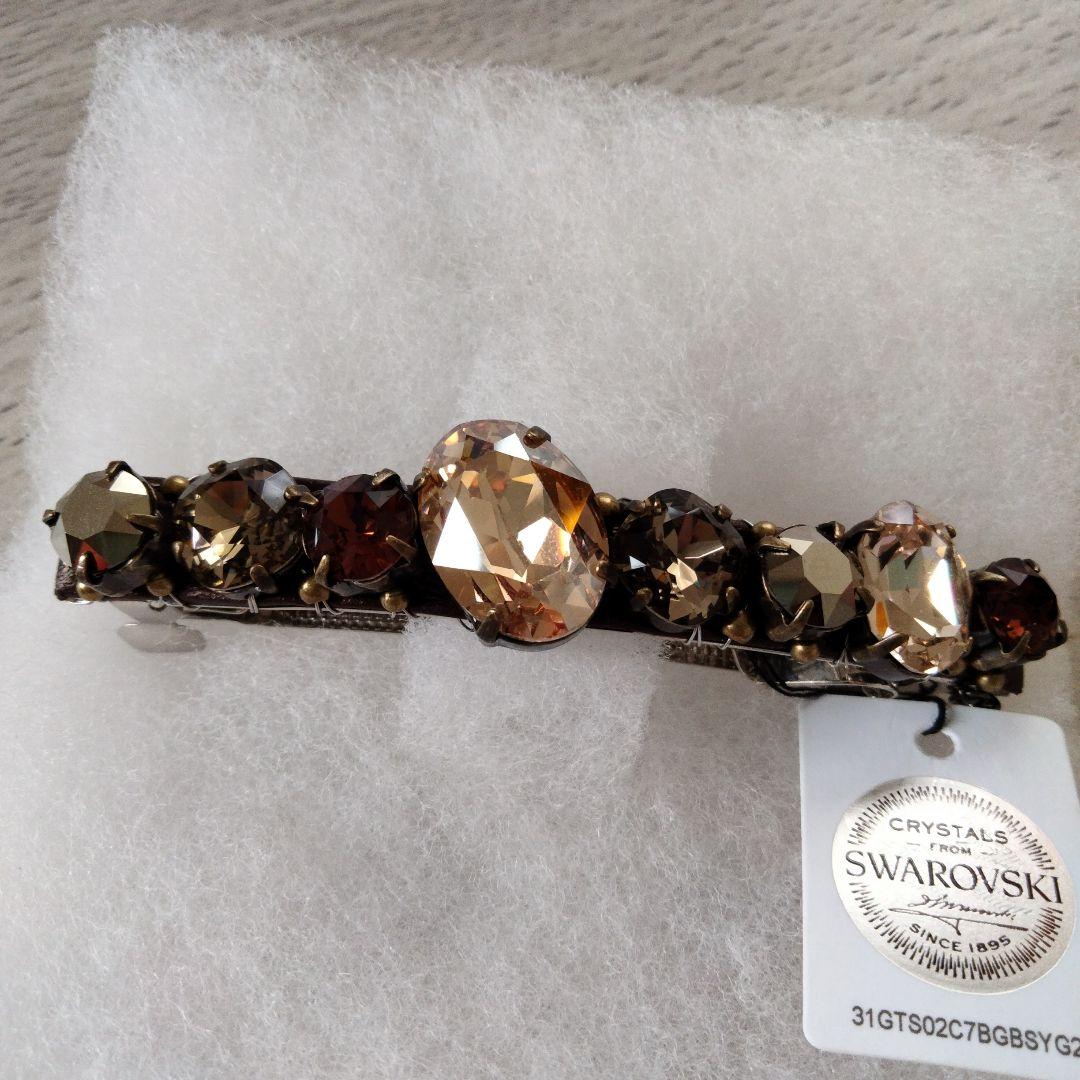 コンプレックスビズ スワロフスキー ヘアバレッタ - メルカリ