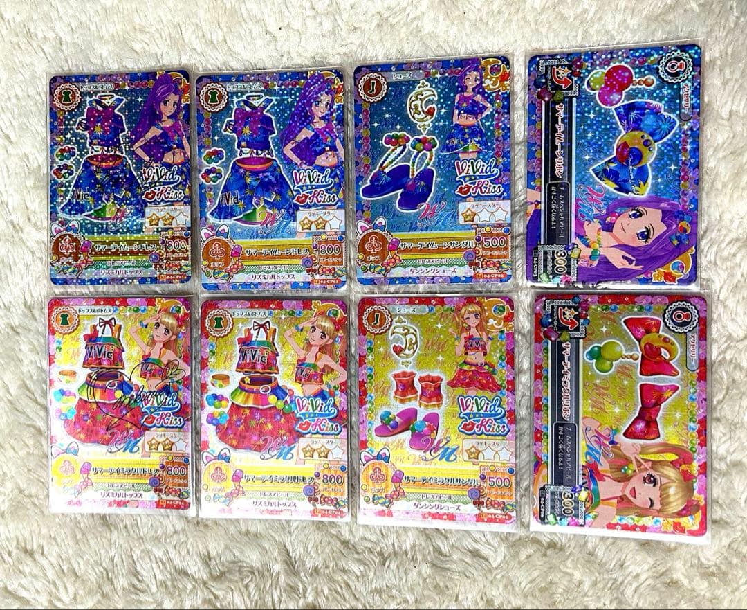 サマーデイムーン サマーデイミラクル アイカツカード 神崎美月 夏樹みくる アイカツ アイカツカード 神崎美月 夏樹みくる サマーナイトムーン