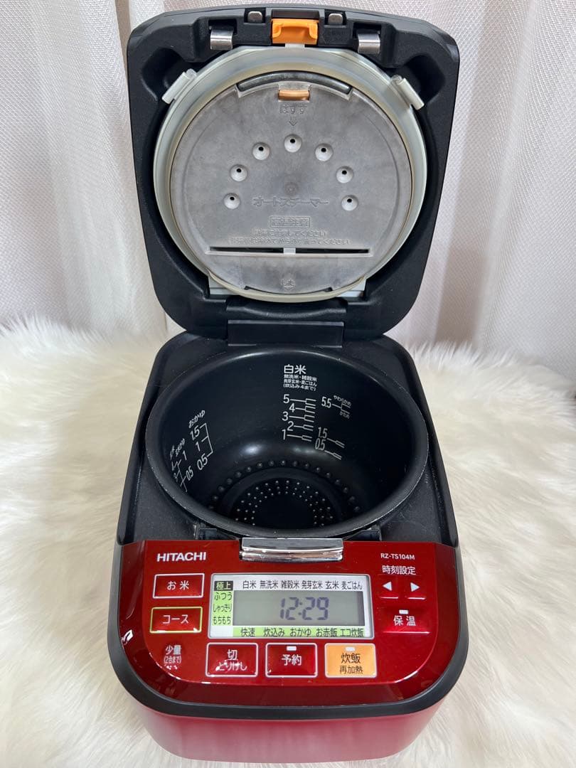 HITACHI IH炊飯器 RZ-TS104M うまく動作しています2021 年 - メルカリ