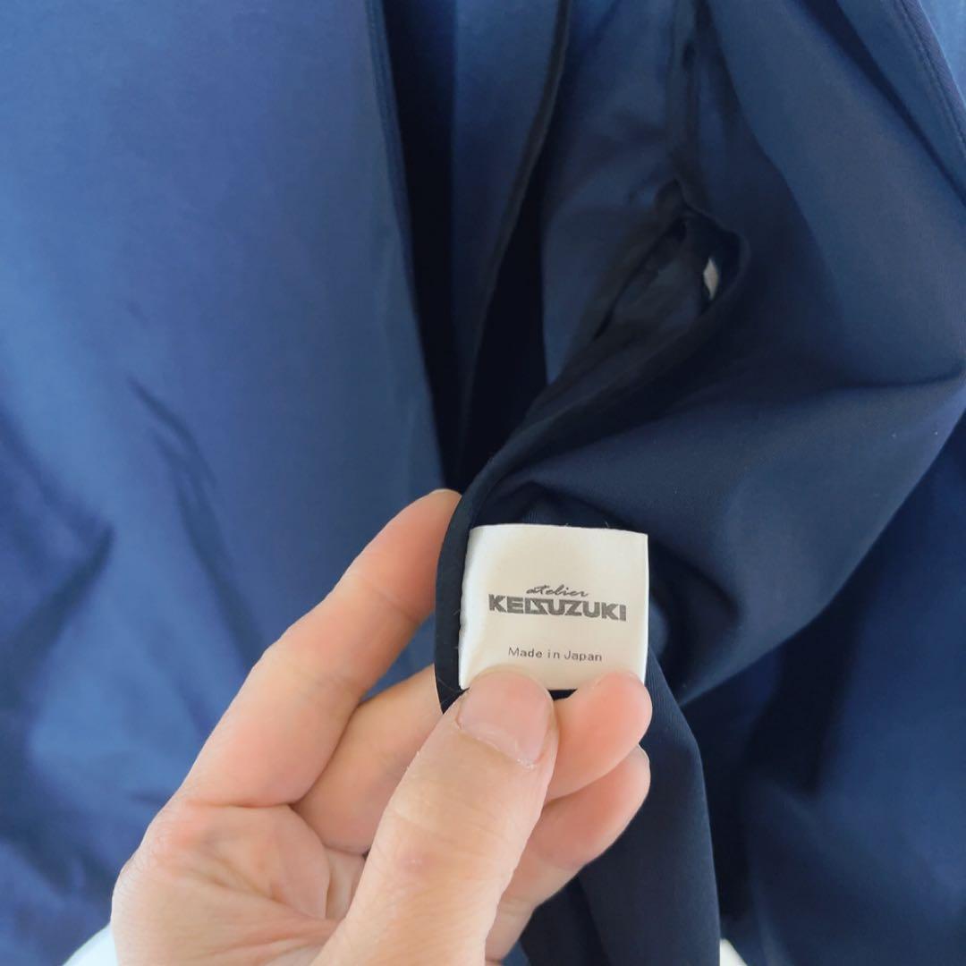 美品 KEI SUZUKI ケイスズキ コート DYUMA-デュマ- ネイビー - メルカリ