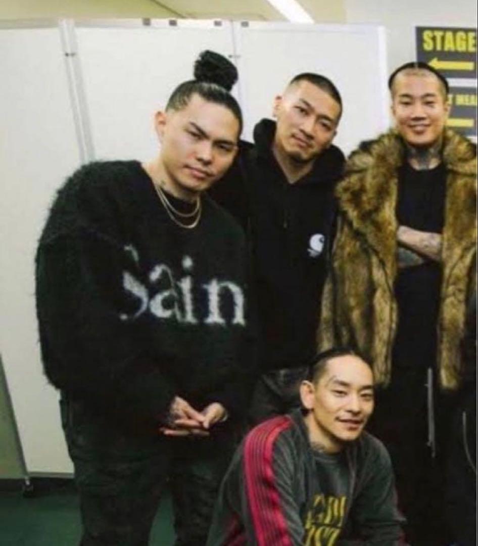 Tiji Jojo着用 SAINT MICHAELセントマイケル モヘアニット - メルカリ