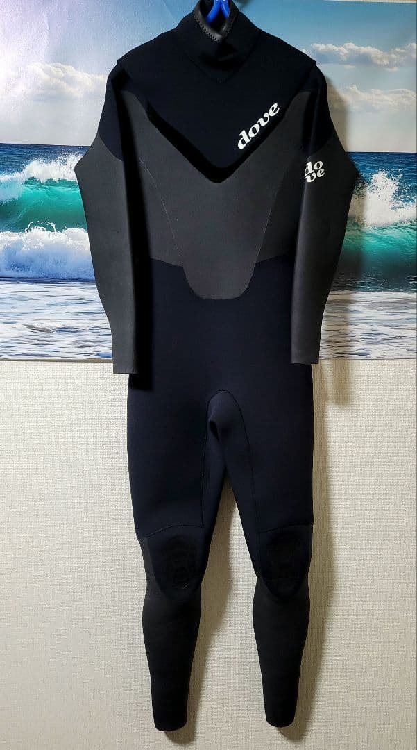 未使用品 DOVE セミドライ フルスーツ Vネック 5mm 未使用品 DOVE セミドライ フルスーツ Vネック 5mm 未使用品 DOVE