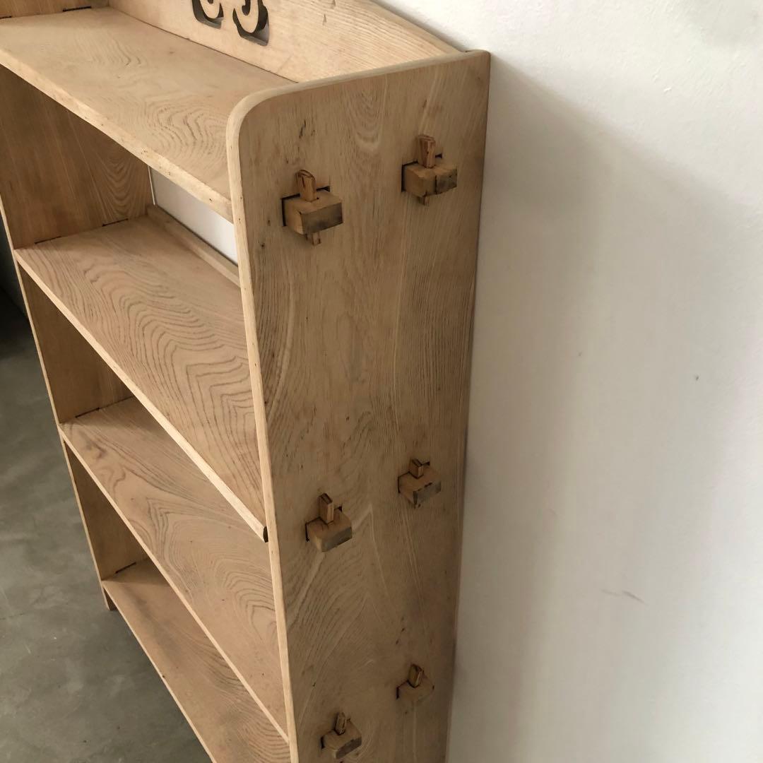 レトロ アンティーク 古道具 古家具 剥離家具 ストリップド 本棚 食器