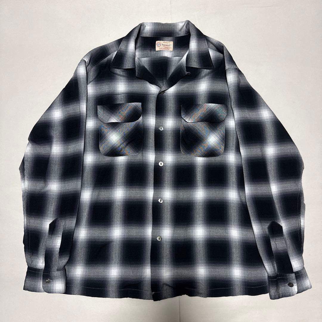 Foremost Original Rayon Shadow Plaid シャツ - メルカリ