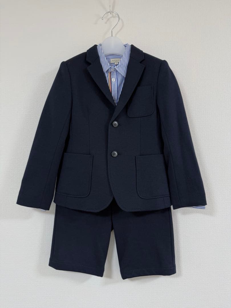 ポールスミスジュニア・コムサエンジェル ネイビーフォーマルスーツ