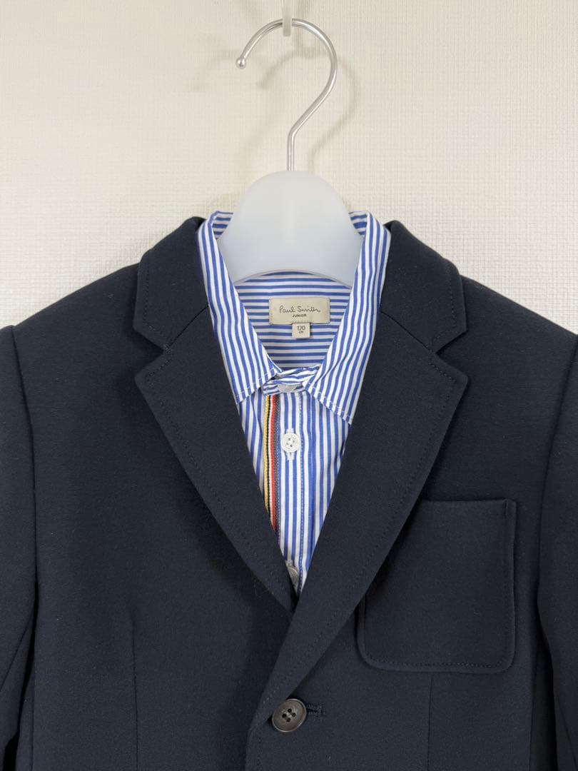 ポールスミスジュニア・コムサエンジェル ネイビーフォーマルスーツ