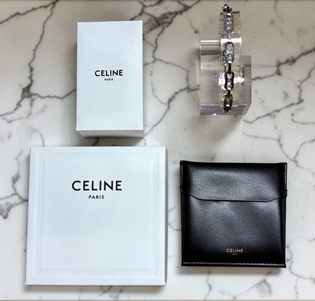CELINE♡箱付き新品 ブレスレット(シルバー) - メルカリ