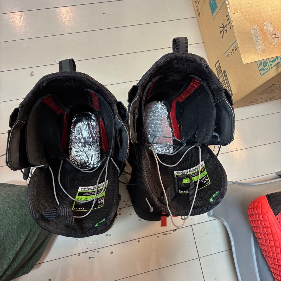 Burton step on ion 27 cmブーツ GENESIS最適 - メルカリ
