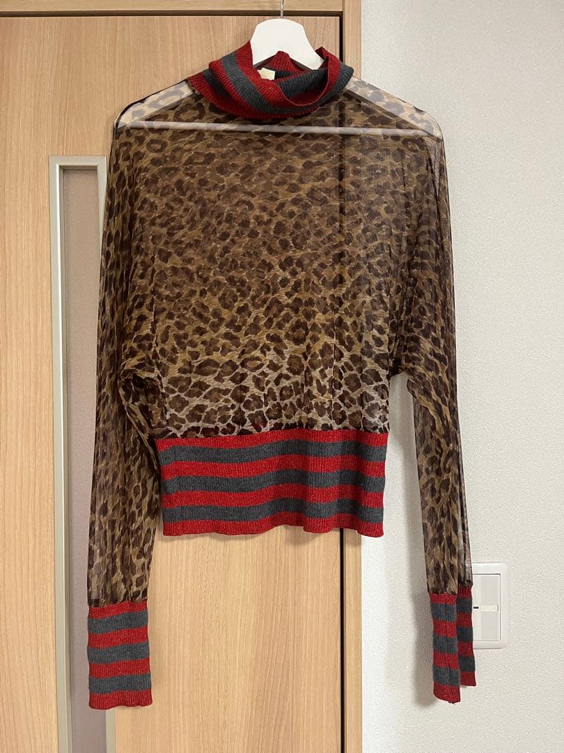 D&G レオパード シアーセカンドスキン fit=scale-down,w=1200