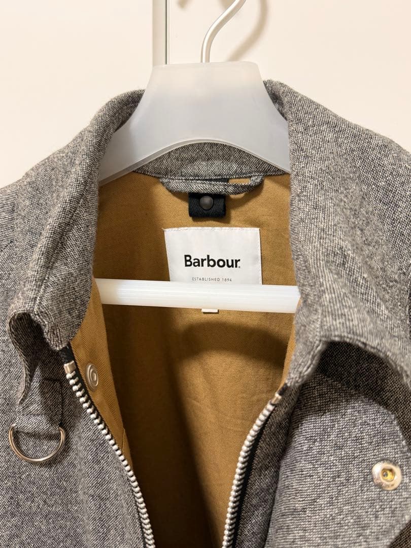 Barbour スペイジャケット ウール 着用2回のみ - メルカリ