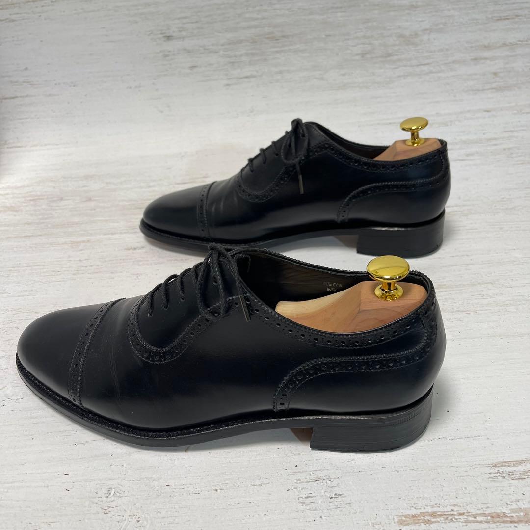 神匠 RE08 クォーターブローグ【US6.5≒24.0cm】純正シューツリー付