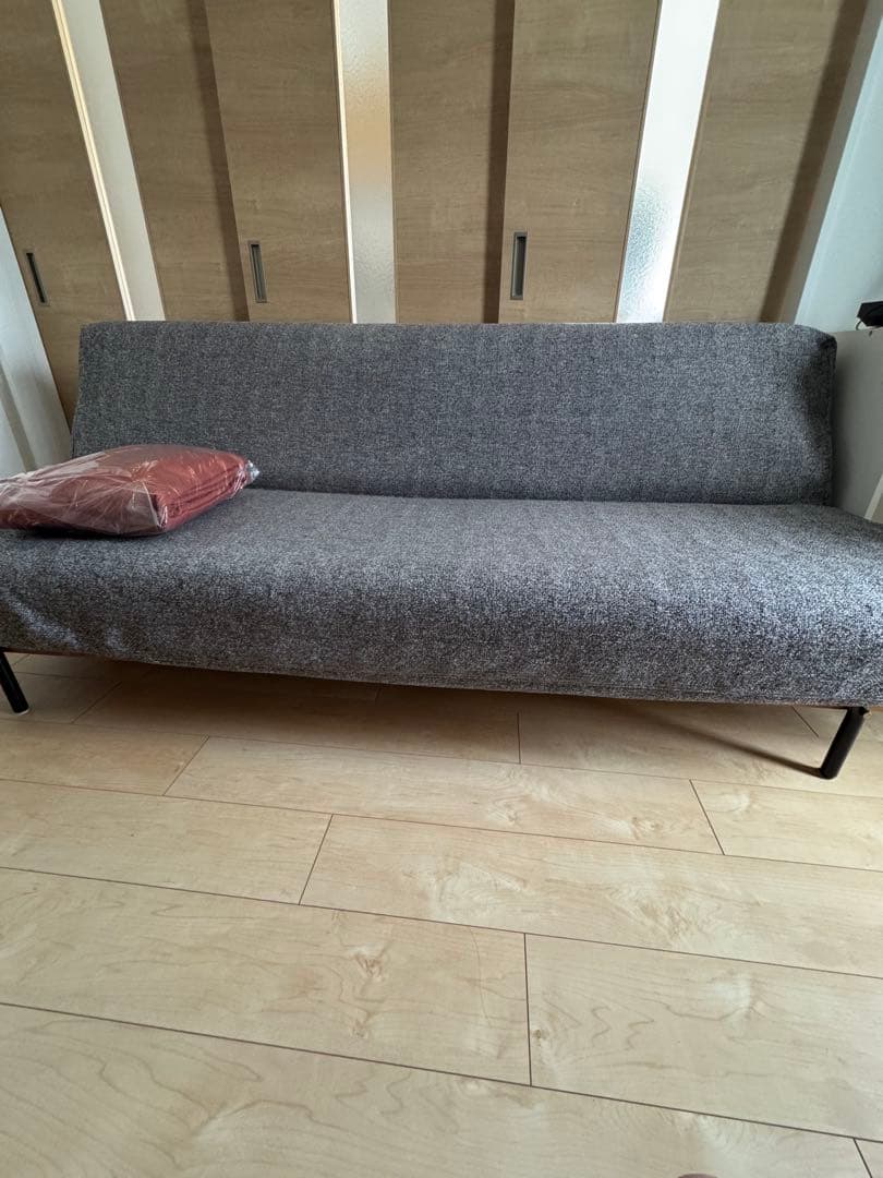 jn様専用】ハビタソファ グレー 200cm+同色専用カバー - メルカリ