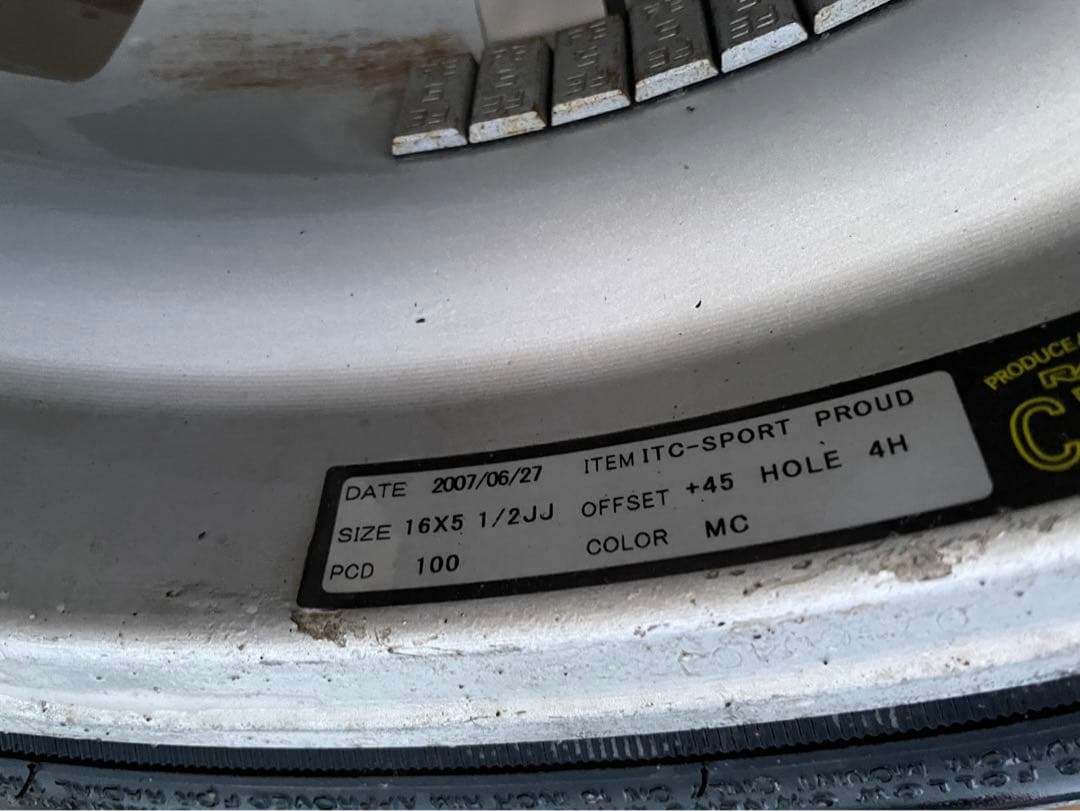 5ZIGEN 16インチセット NITTOタイヤ付き RAYS Sebring風 - メルカリ