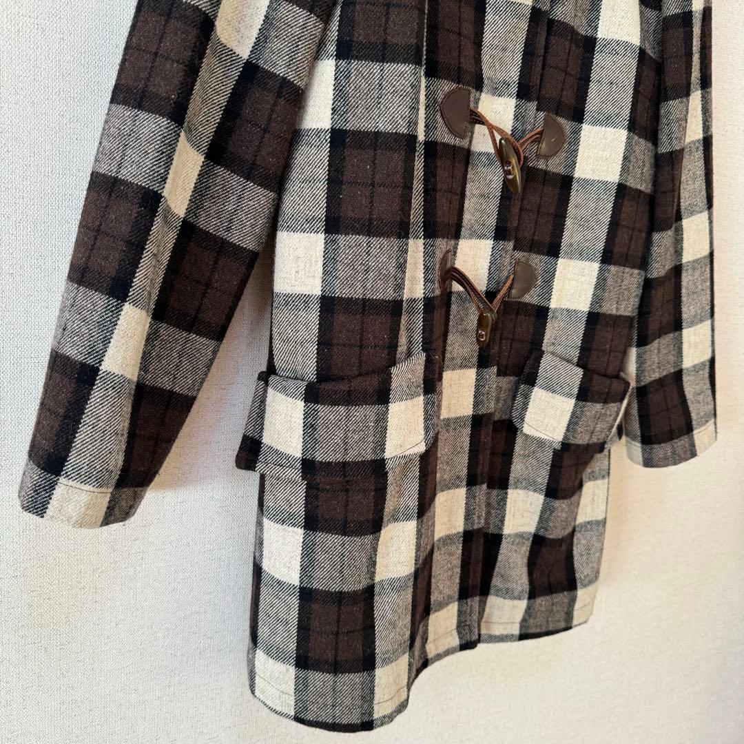 レアデザイン！ APC レディース チェックダッフルコート アウター S