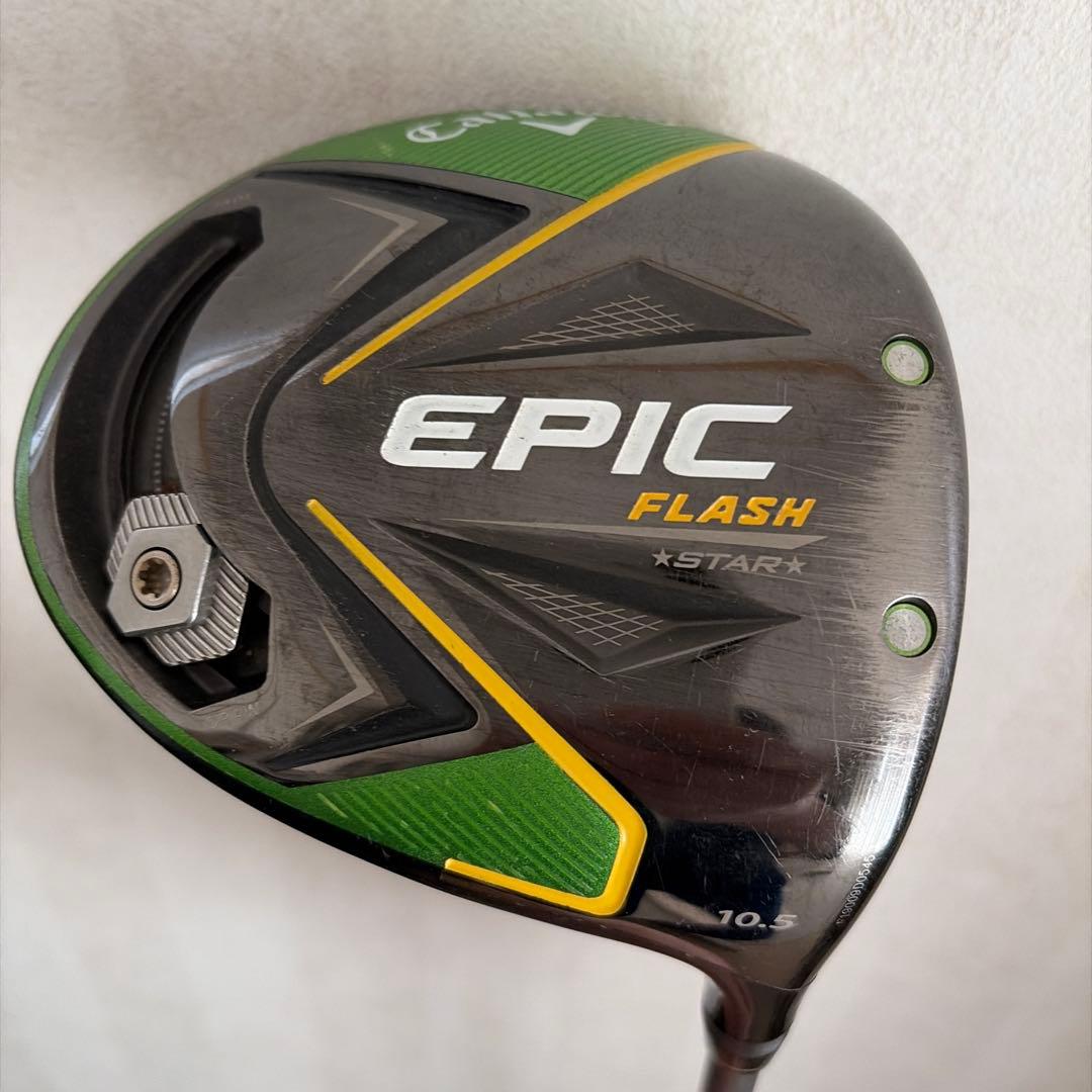 キャロウェイ EPIC FLASH ドライバー 10.5 SR - メルカリ