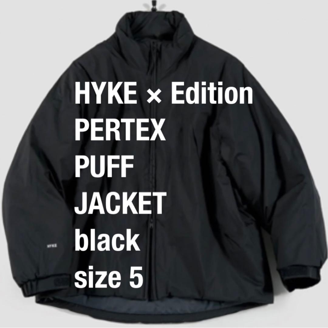 別注】HYKE×Edition PERTEX PUFF JACKET 5 黒 - メルカリ