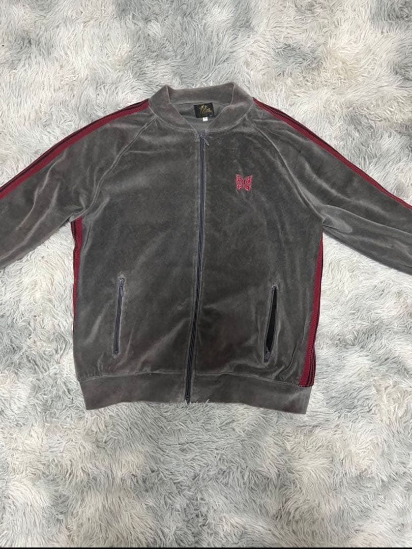 希少ニードルス Watson着用 ベロア トラックジャケット M - メルカリ