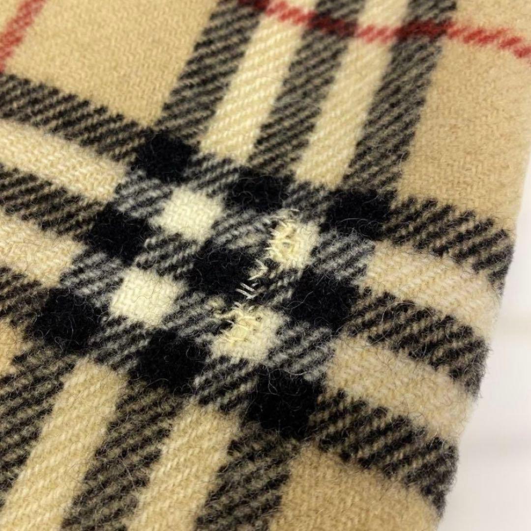 BURBERRY バーバリー ノバチェック 膝掛け ウール100%【即日発送